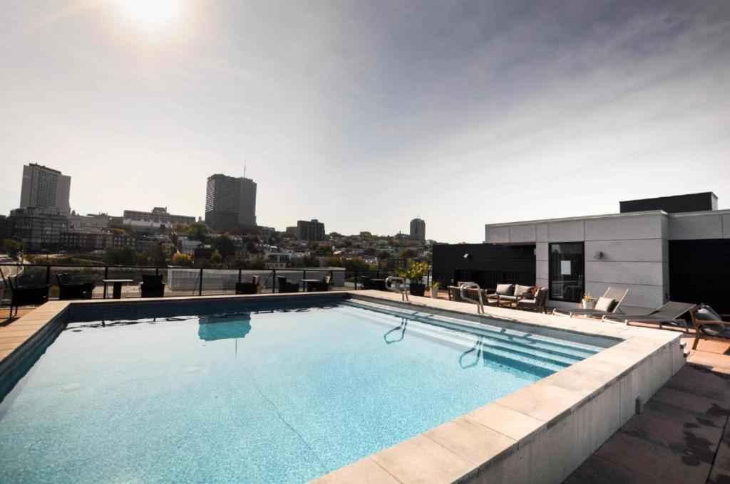 Quebec, Rustique Chic En Ville, Piscine Sur Le Toit Pour 2 A 6 Invites Eksteriør bilde