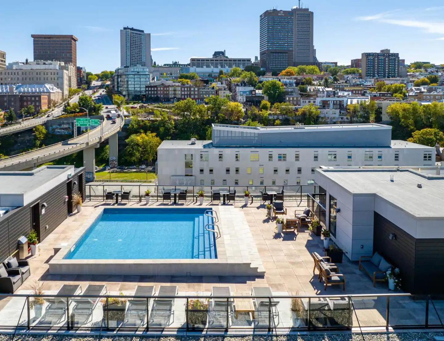 Quebec, Rustique Chic En Ville, Piscine Sur Le Toit Pour 2 A 6 Invites Eksteriør bilde